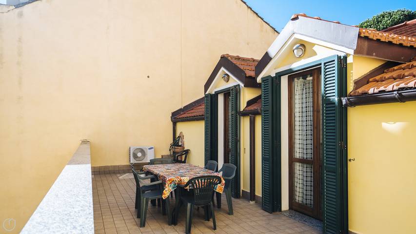 Vakantiewoning voor 6 personen, met terras in Alassio