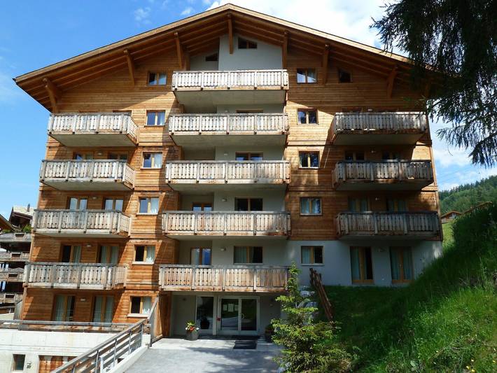 Ferienwohnung für 6 Personen, mit Balkon und Sauna sowie Ausblick in Haute Nendaz