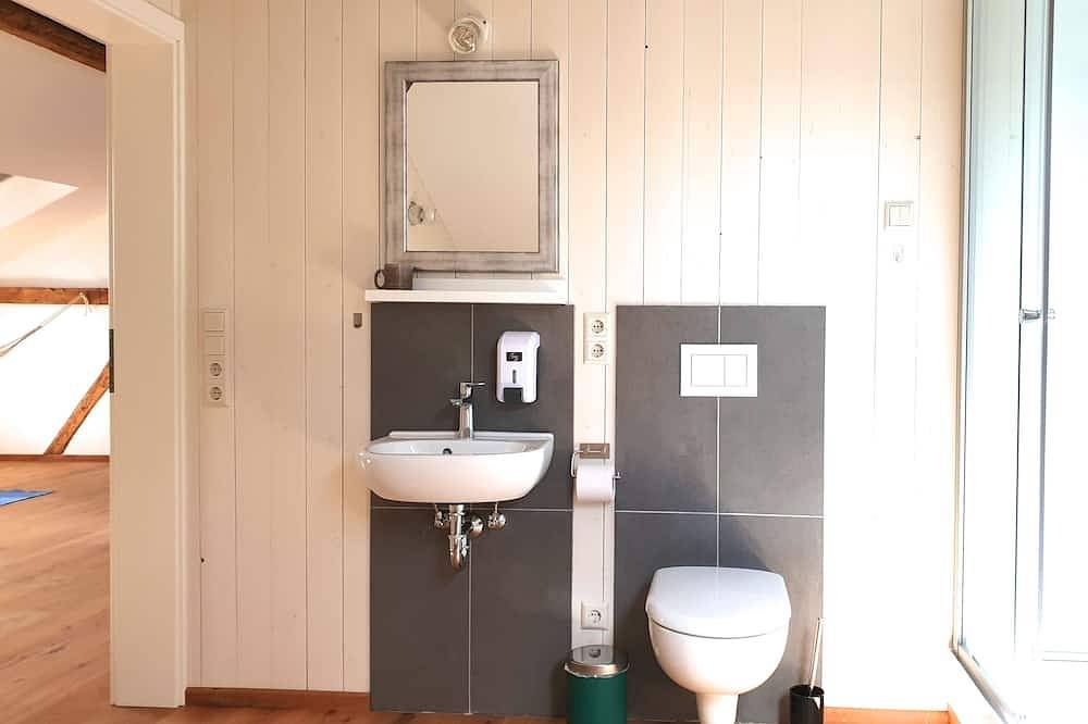 Ganze Wohnung, Bahnhof Grombach Loft - Apartment \"Oben\" nahe Bad Rappenau, Sinsheim, A6 in Bad Rappenau, Kraichgau