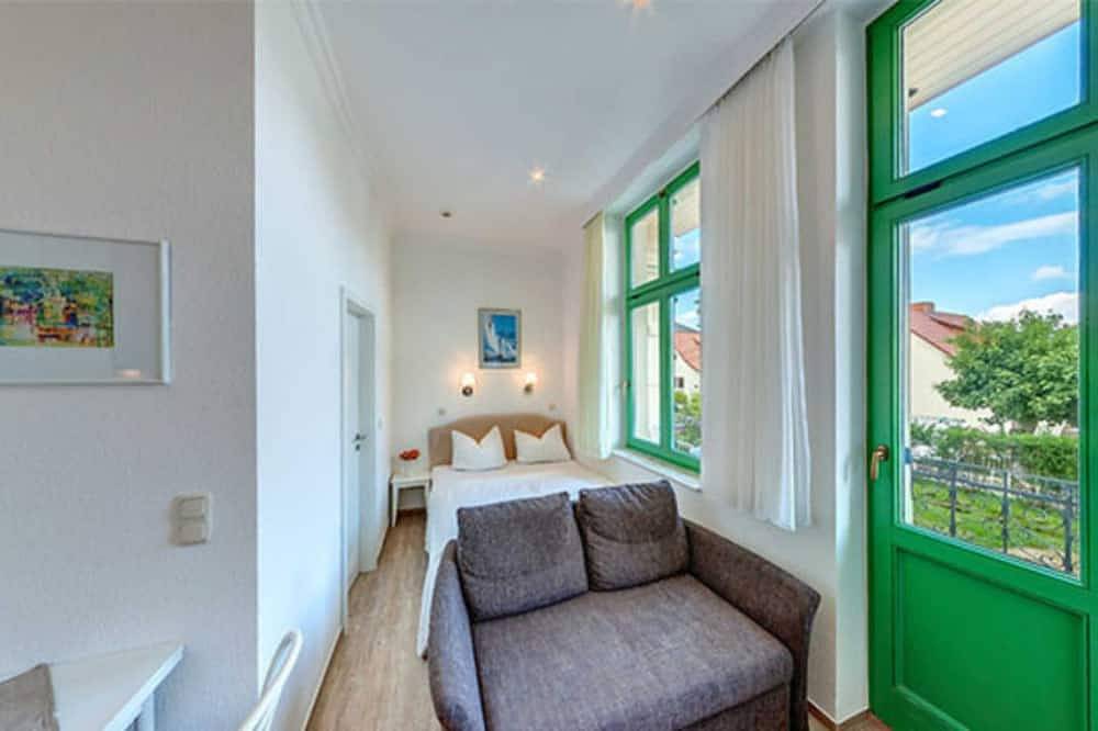 Villa Ostseewarte Whg. 3, Balkon - Villa Ostseewarte, Strandnah, teilw. Seeblick in Drei Kaiserbäder, Heringsdorf