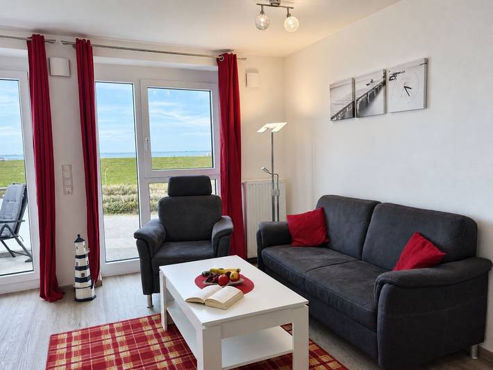 Ferienwohnung für 4 Personen, mit Balkon und Whirlpool sowie Sauna in Dorum - 3