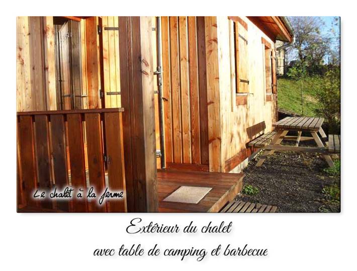 Chalet pour 5 personnes, avec terrasse dans Auvergne-Rhône-Alpes - 2