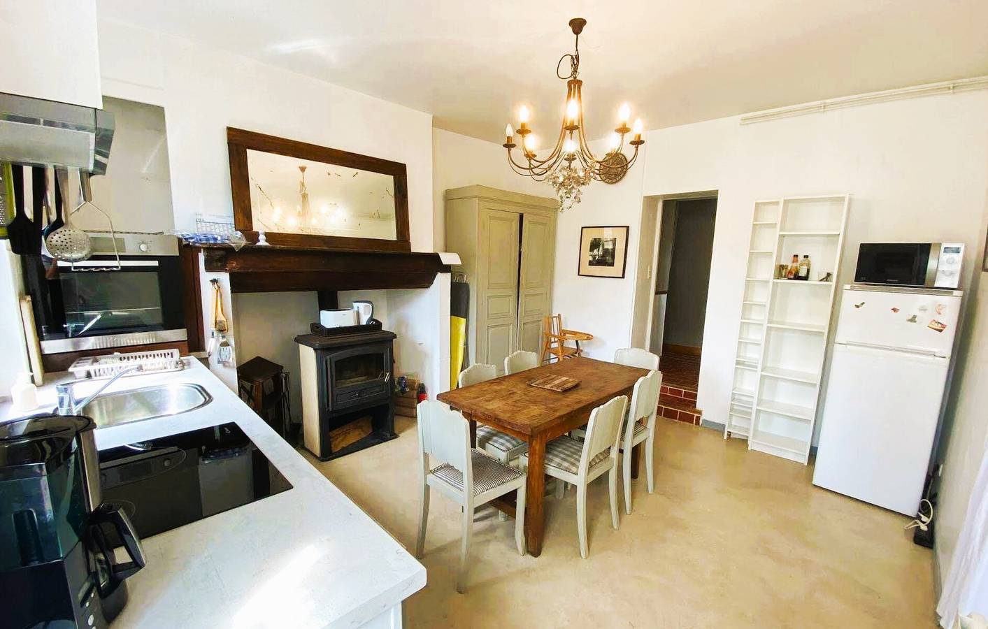 Maison de Vacances 'La Maison Du Bec' avec Terrasse Privée, Jardin Privé et Wi-Fi in Le Bec-Hellouin, Région de Bernay