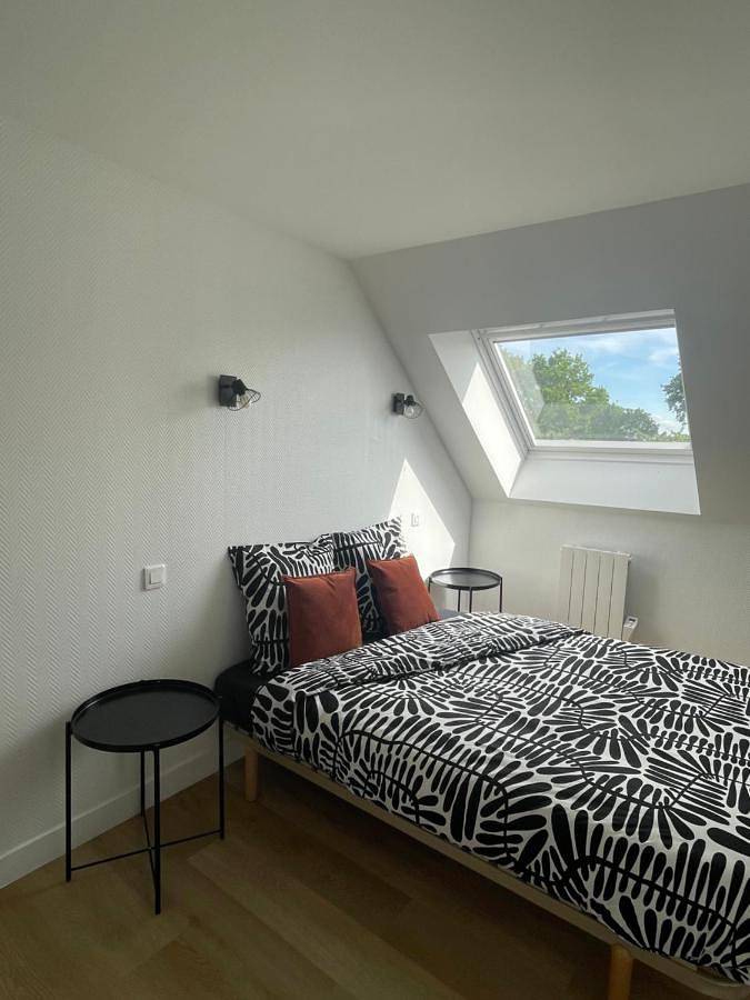Double Room with Garden View in Calorguen, Région de Dinan