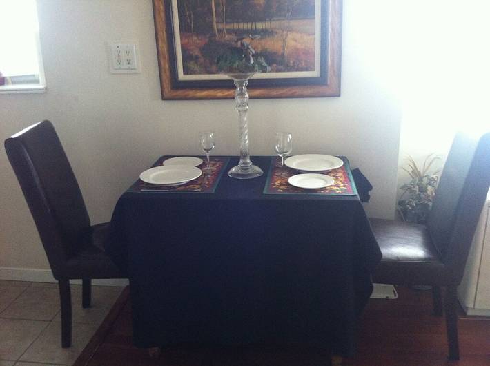 Vacation rental for 4 people, with balcony and yard in Atlanta