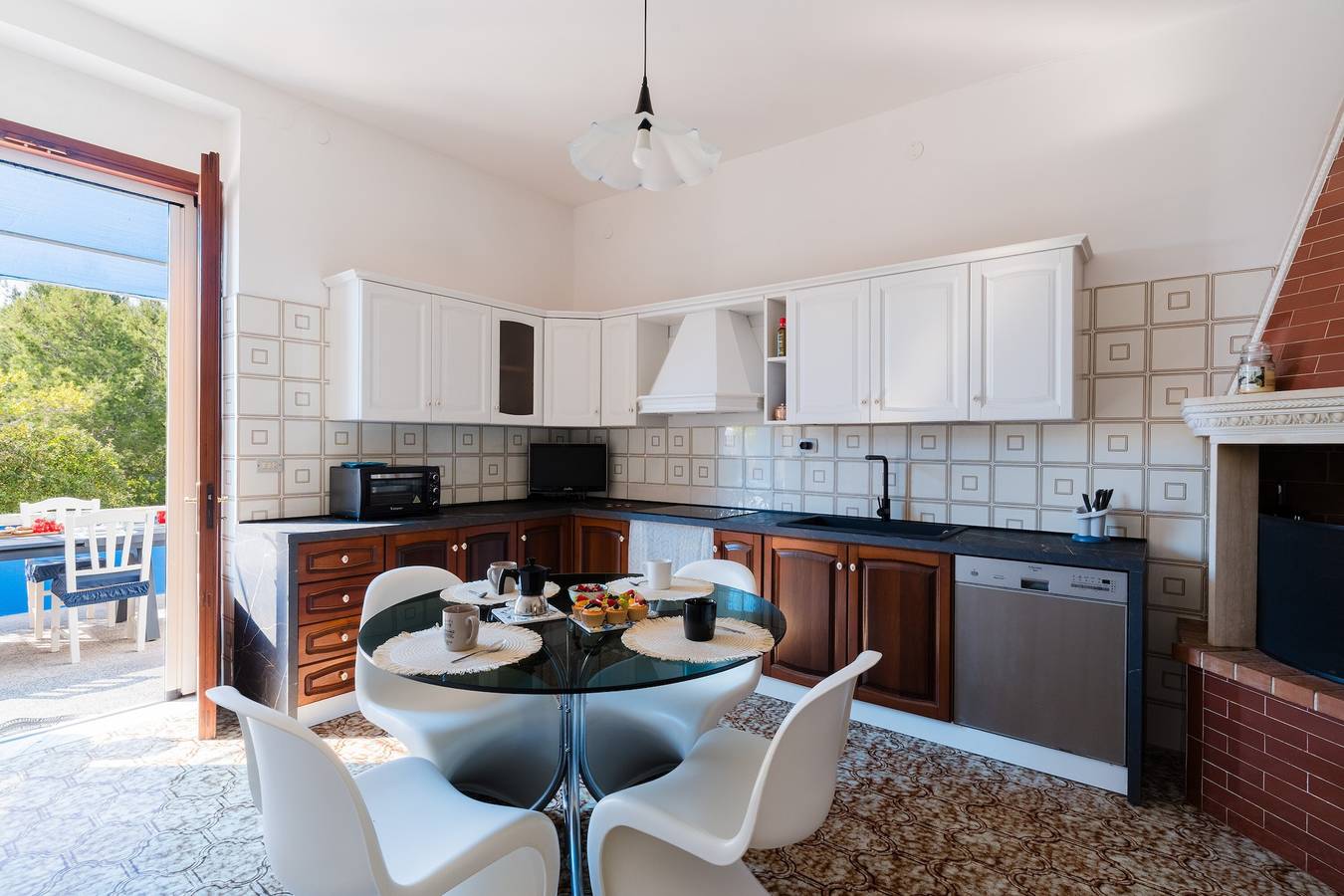 Villa „Arsoniae Casa Vacanze“ mit Meerblick, Wlan und Klimaanlage in Gallipoli, Golf von Tarent