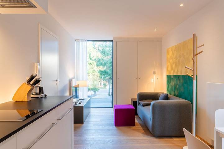 Ganze Wohnung, Strandlust 21A Appartement: Modernes Parterre-Appartement nahe Sandstrand in Wittdün in Nordfriesische Inseln (Schleswig-Holstein) (Schleswig-Holstein), Wittdün