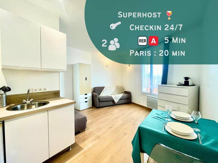 Apartamento de vacaciones para 2 personas, con vistas - 1