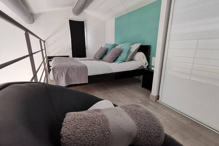 Gîte de France 3 * in Vaison la Romaine, klimatisiert, schöne Aussicht in Vaison-la-Romaine, Parc naturel régional du Mont-Ventoux