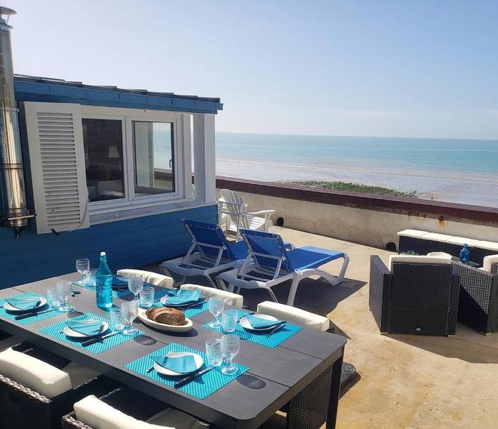 Location de vacances pour 11 personnes, avec vue et jardin, animaux acceptés dans Plage de Hacqueville - 3