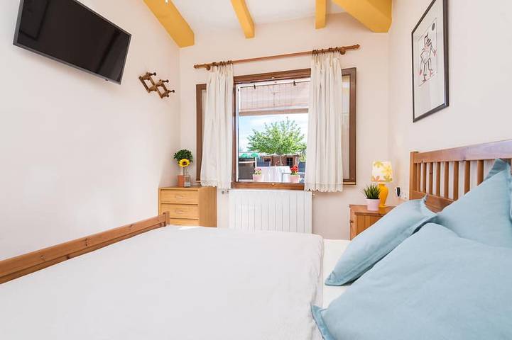 Private Finca mit Klimaanlage, Wifi, Pool, Garten, Terrasse mit Grill, in Selva in Selva, Mallorca Inselmitte
