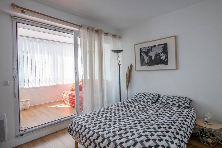 Apartamento entero, La Chaloupe - Appartement avec balcon vue sur le port in Dahouët, Pléneuf-Val-André