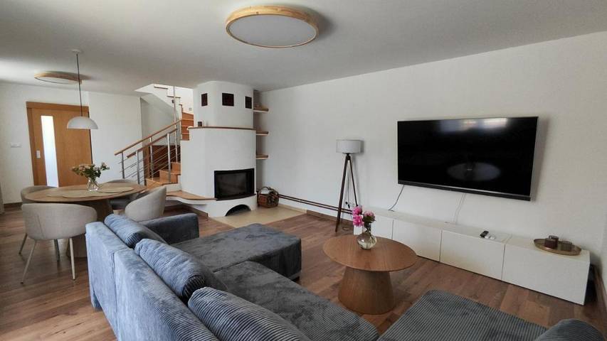 Maison de vacances pour 3 personnes, avec Terrasse ainsi que Jardin et Vue
