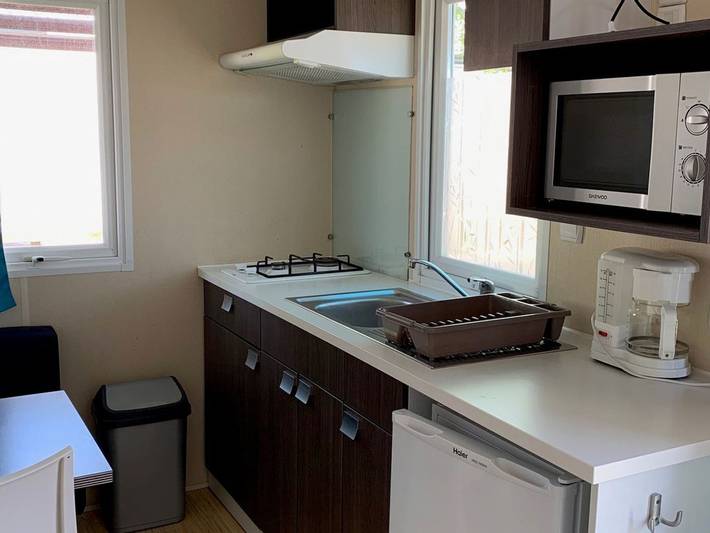 Mobil home pour 2 personnes, avec piscine et terrasse à Arvert - 4