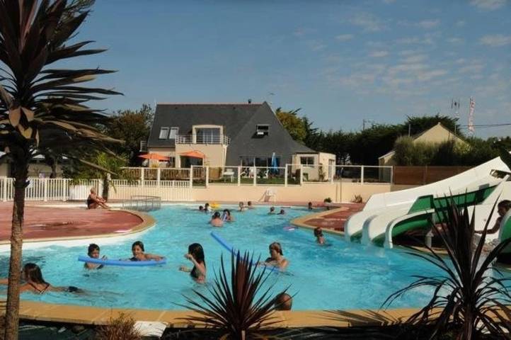 Camping pour 6 personnes, avec Bassin pour enfant dans le Finistère