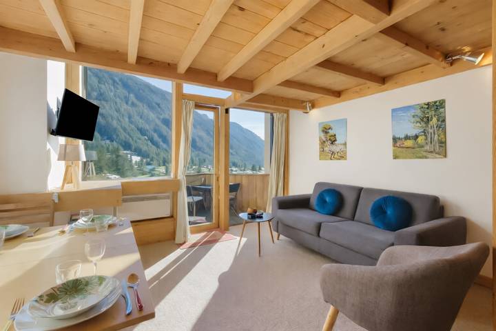 Gîte pour 4 personnes, avec balcon à Chamonix-Mont-Blanc - 2