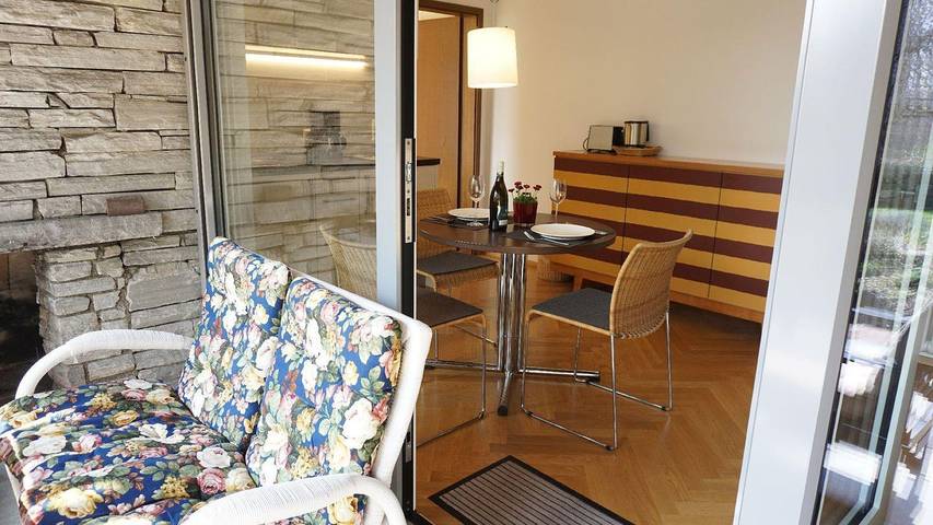 Apartamento entero, Apartamento de vacaciones para 2 personas con jardín in Strandbad Meersburg, Meersburg