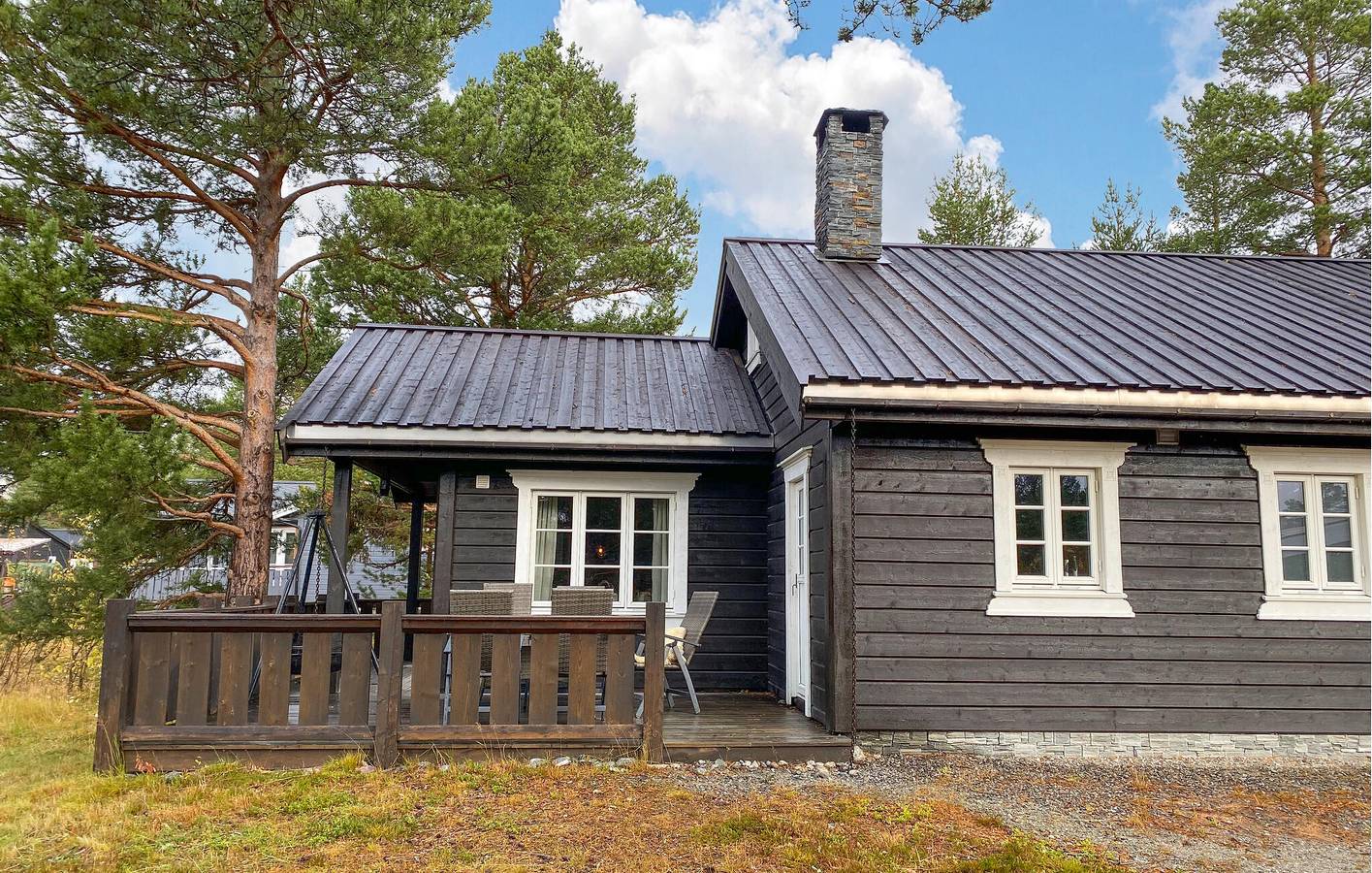 Ferienhaus für 6 Personen mit Terrasse in Bjorli, Lesja
