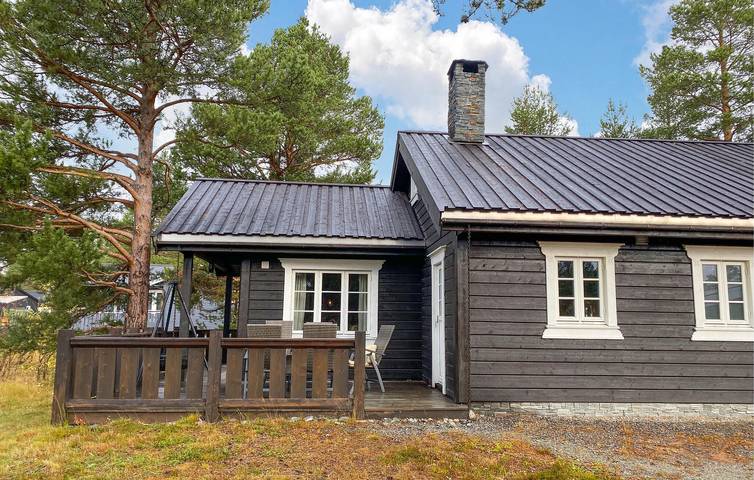 Ferienhaus für 6 Personen mit Terrasse in Bjorli, Lesja