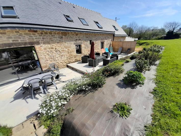 Gîte pour 10 personnes, avec Terrasse et Jardin à Le Vieux-Marché