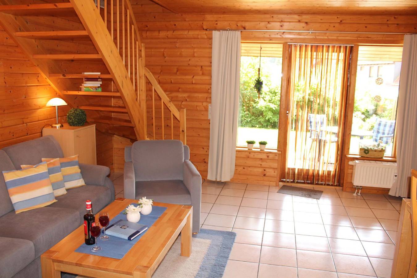 Komfort. Fh Blauvogel 60, Sauna-Waldseebad kostlos in Hasselfelde, Harzvorland