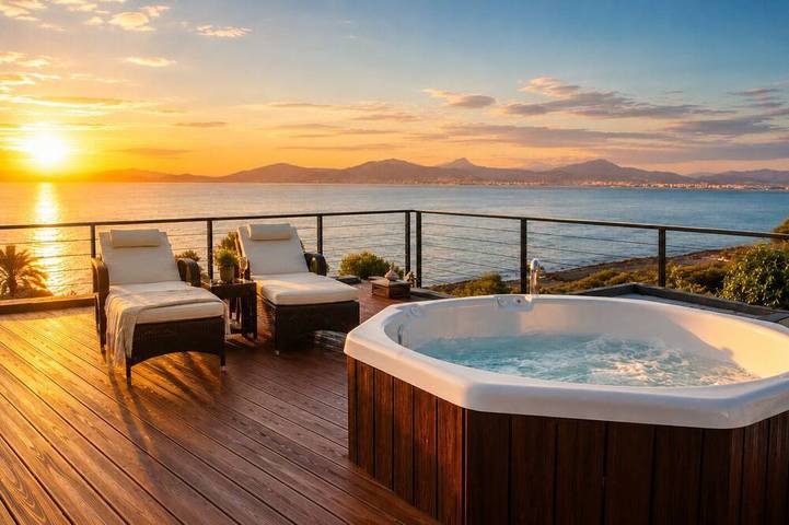 Ferienhaus für 6 Personen, mit Garten und Whirlpool - 1