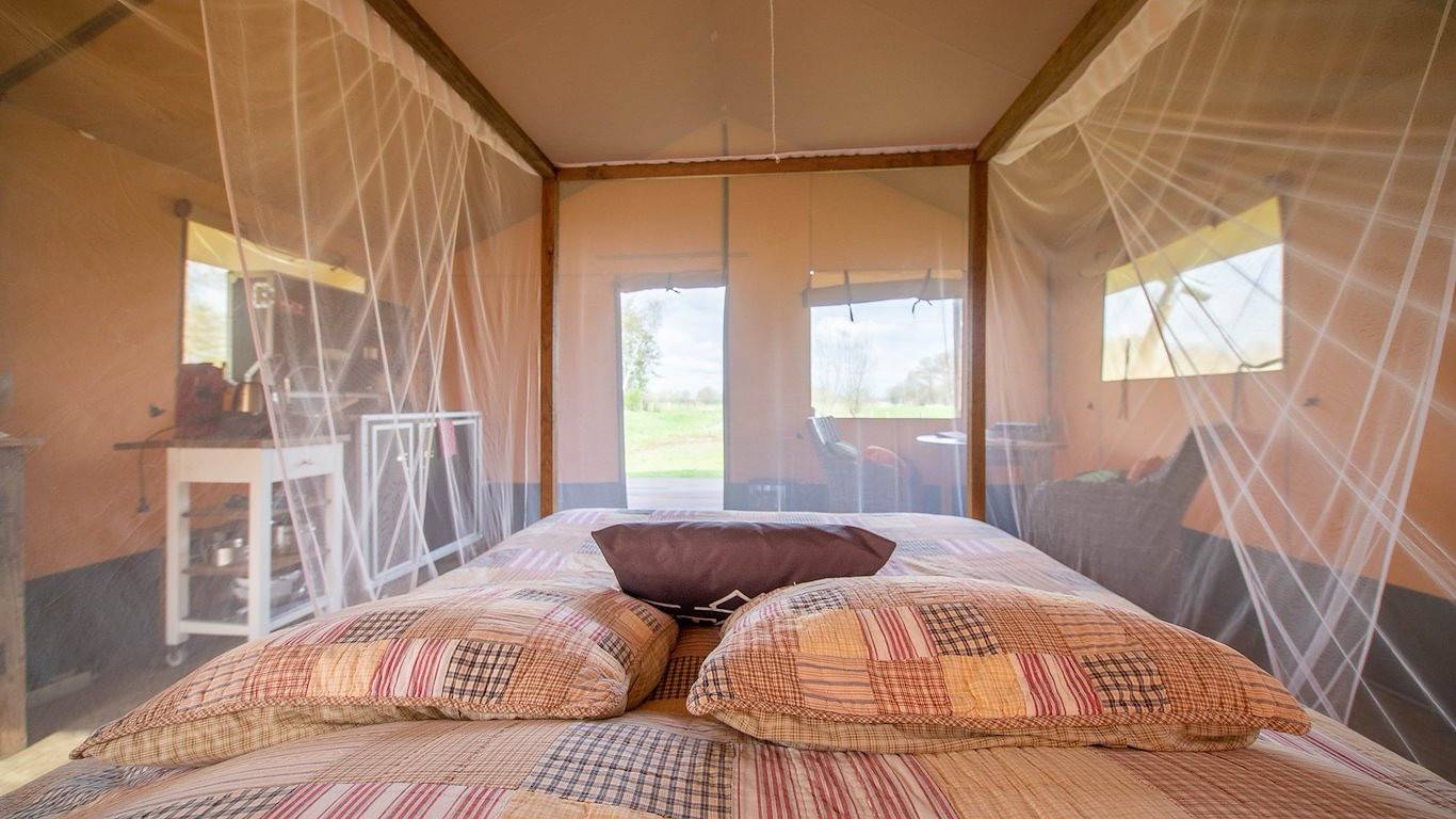 Erfgoed Bossem - Stoer Lodgetent Twin in Twente