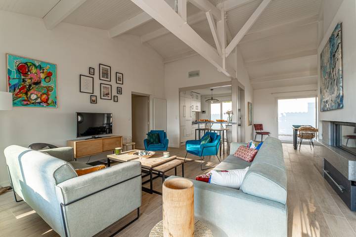 Ferienhaus für 10 Personen, mit Terrasse und Garten in Gironde - 3