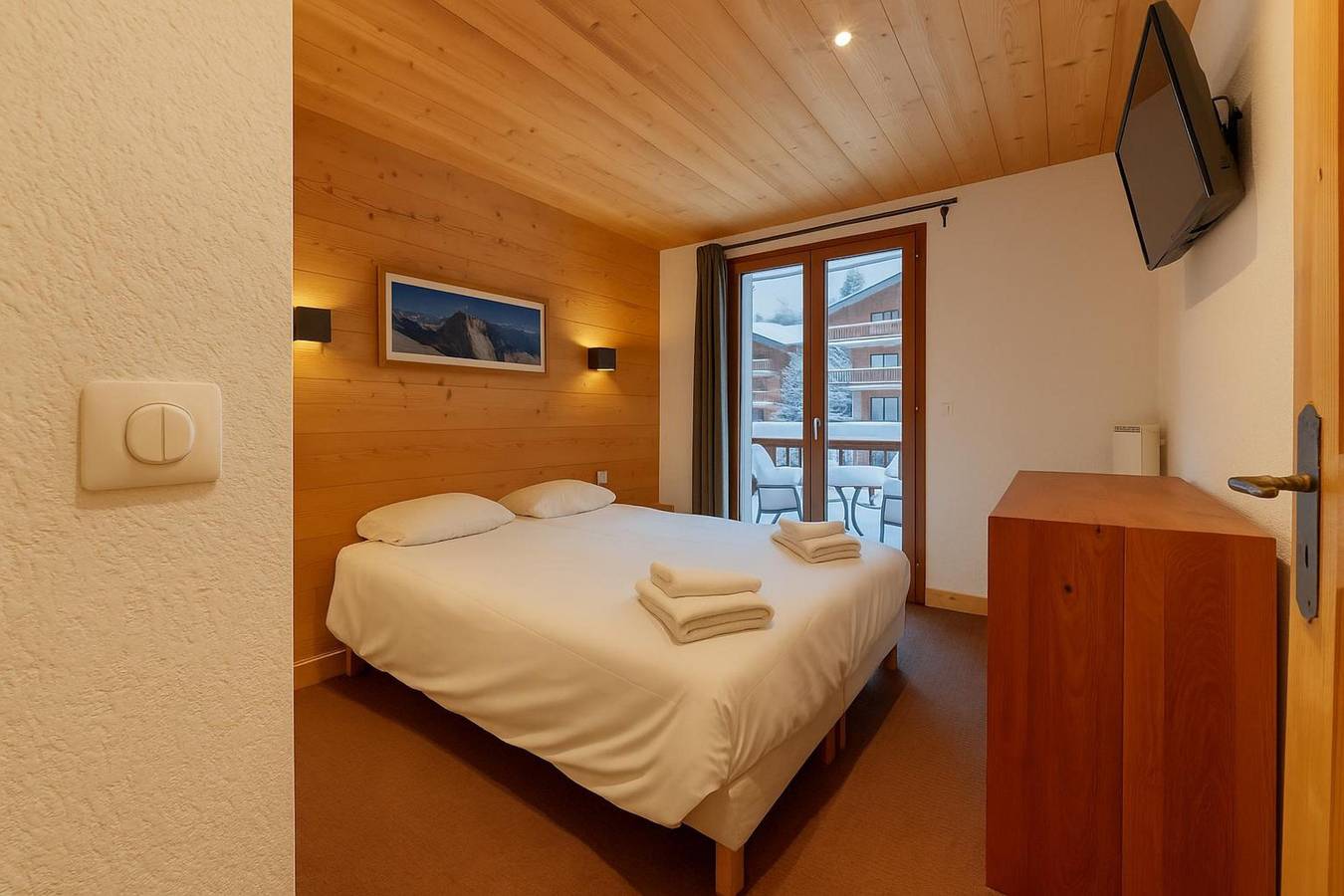 Apartamento entero, L'Ours Bleu B13 - Ski In Ski Out in Vallorcine, Macizo del Mont Blanc
