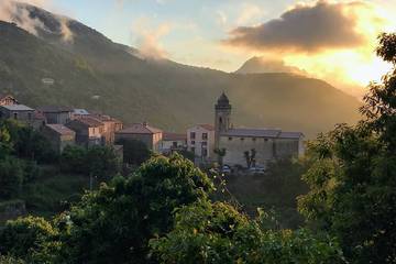 Location de vacances pour 5 personnes, avec jardin à Marignana