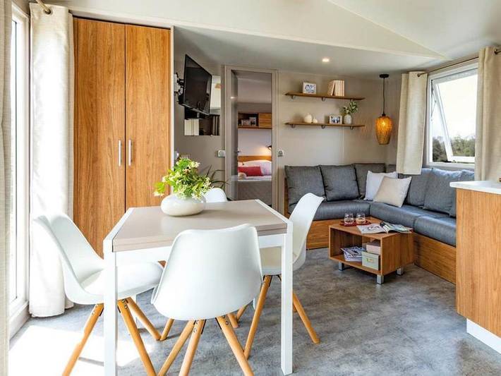 Camping pour 4 personnes, avec piscine et bassin pour enfant dans Cotentin - 2