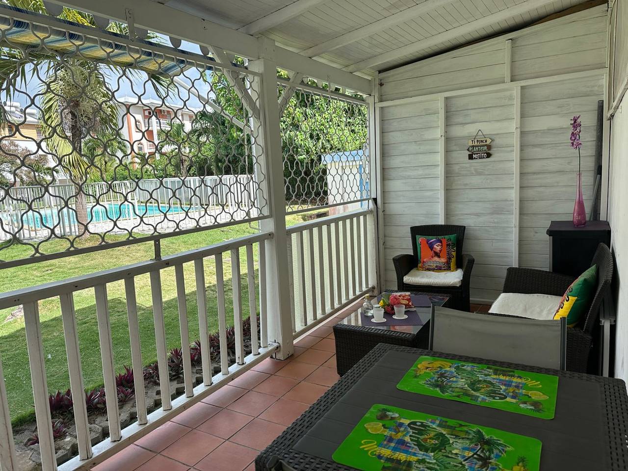 Studio entier, Studio La Piscine in Anse Mitan, Les Trois-Îlets