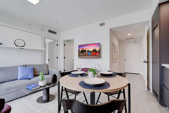 Ganze Wohnung, Ferienwohnung für 6 Personen mit Sauna in Miami, Florida