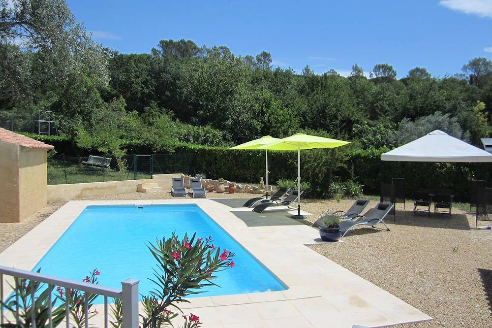 Petite Maison Clos Neuf - Provencal. Landhaus, großer Pool, ruhig, am Weinberg in Cornillon, Nimes und Umgebung