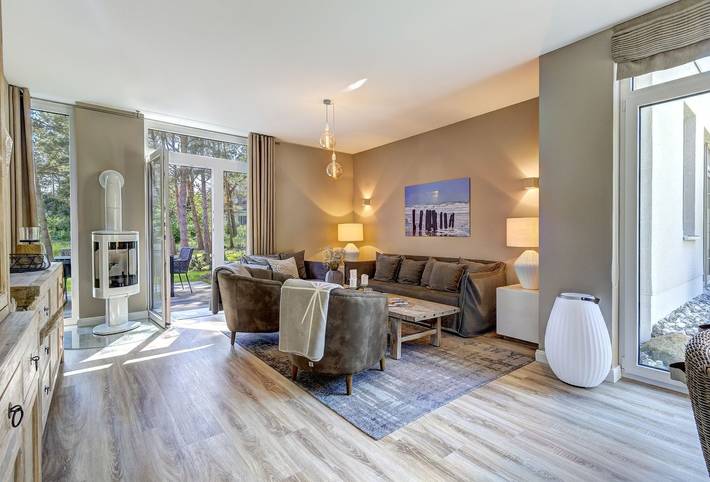 Ferienhaus für 6 Personen, mit Garten und Sauna in Loddin - 2