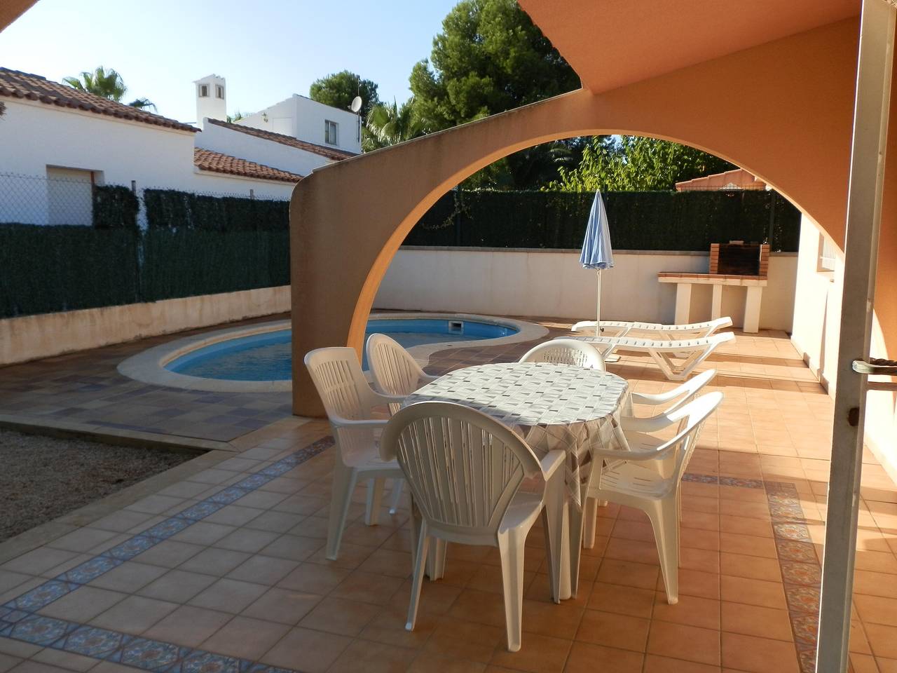 Casa Mª Carmen,Ideal fuer Ihren Urlaub am Meer, Witi gratis, Klimaanlage option, Privatpool, Hunde erlaubt, Hundestrand in Riumar, Delta de l'Ebre