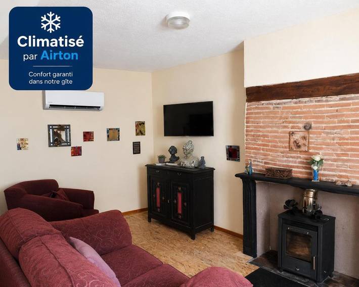 Maison de vacances pour 2 personnes, avec terrasse, animaux acceptés