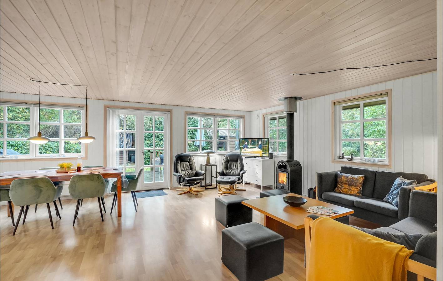 Ferienhaus für 6 Personen mit Terrasse in Thyholm, Oddesund