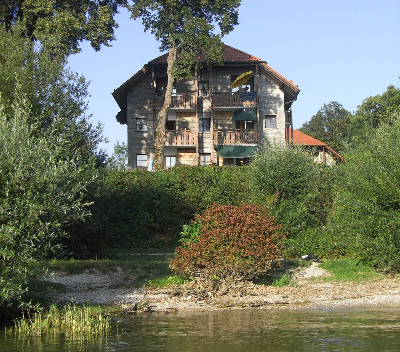 Ganze Ferienwohnung, Ferienwohnung Seeliebe - Seeliebe 12 - Ferienresidenz Chiemseestrand, 38 qm, 1-3 Personen in Chieming, Chiemsee