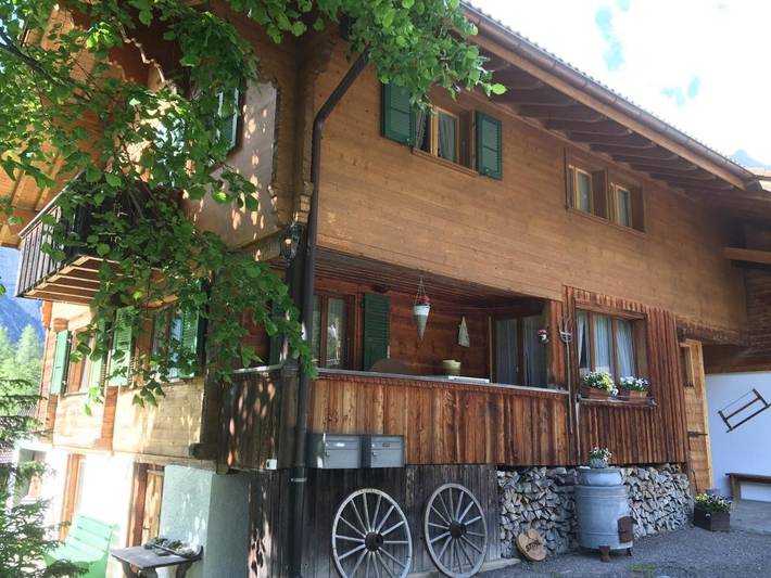 Gîte pour 6 personnes, avec jardin ainsi que balcon et vue à Kandersteg - 2