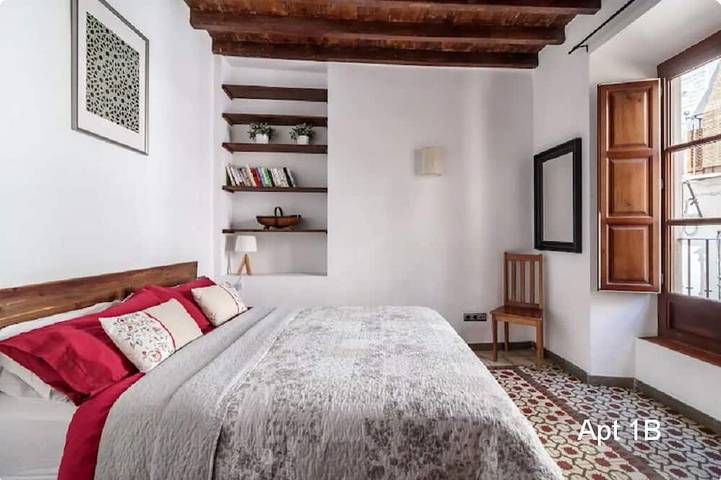 Entire apartment, San José apt 1B con Terraza - Edificio Protegido en el Albaicin, muy Céntrico in Granada, Granada Province