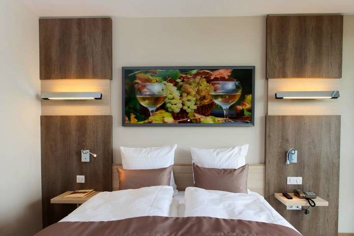 Hôtel pour 2 personnes, avec Balcon et Terrasse ainsi que Jardin et Sauna