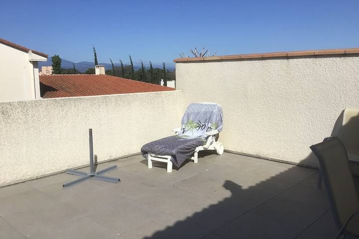 Ganze Wohnung, Apartment in a haven of peace 10 mm from the Mediterranean Sea. in Sorède, Céret und Umgebung