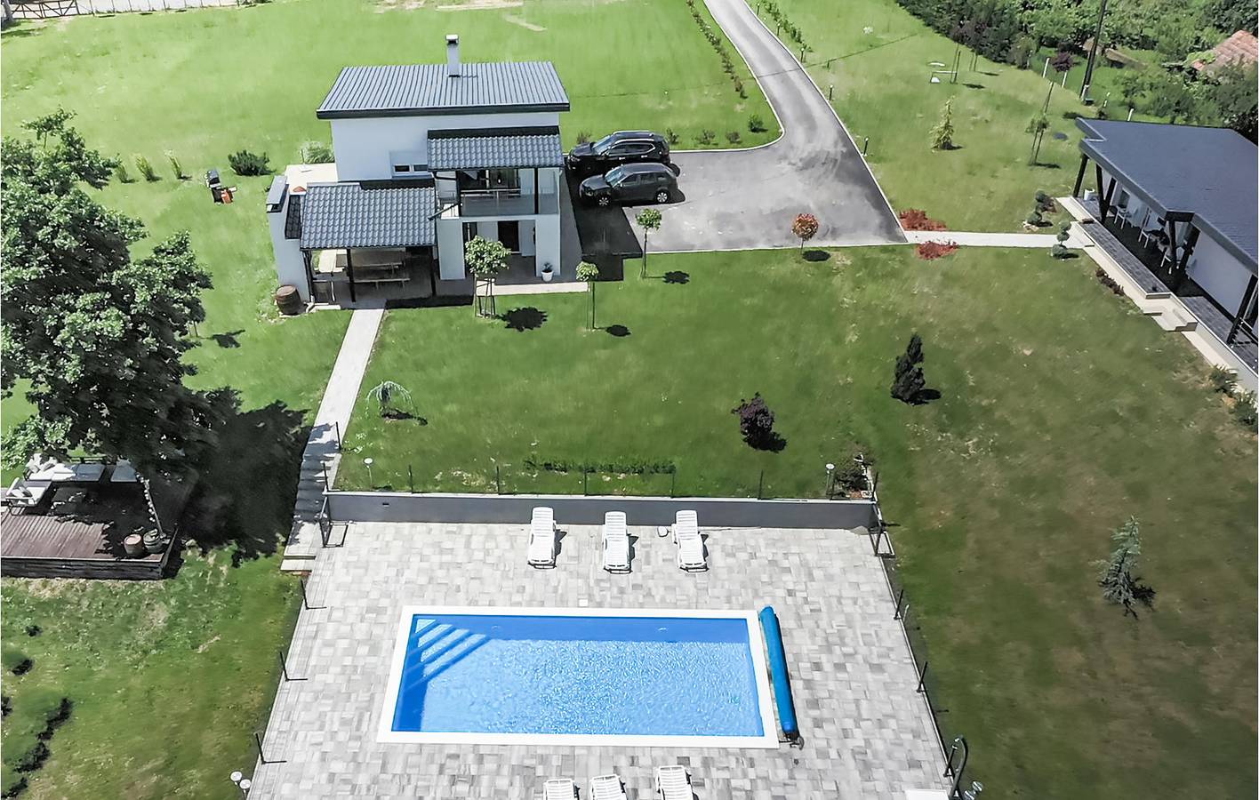 Ferienhaus für 16 Personen mit Terrasse in Koprivnica-Krizevci