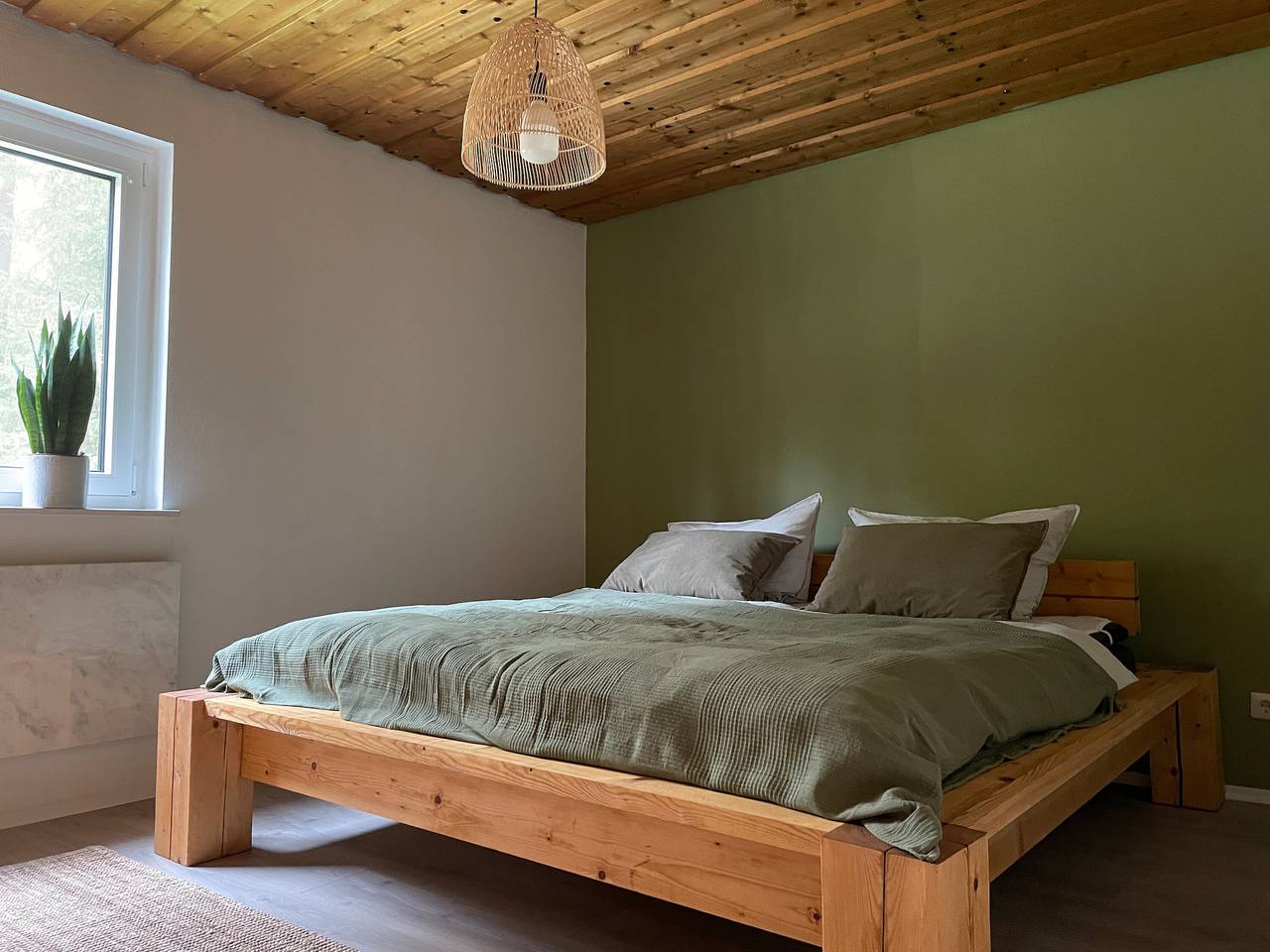 Ferienhaus 'Am Neubäuer See' mit privater Terrasse, Gemeinschaftsgarten und Wlan in Neubäu, Roding