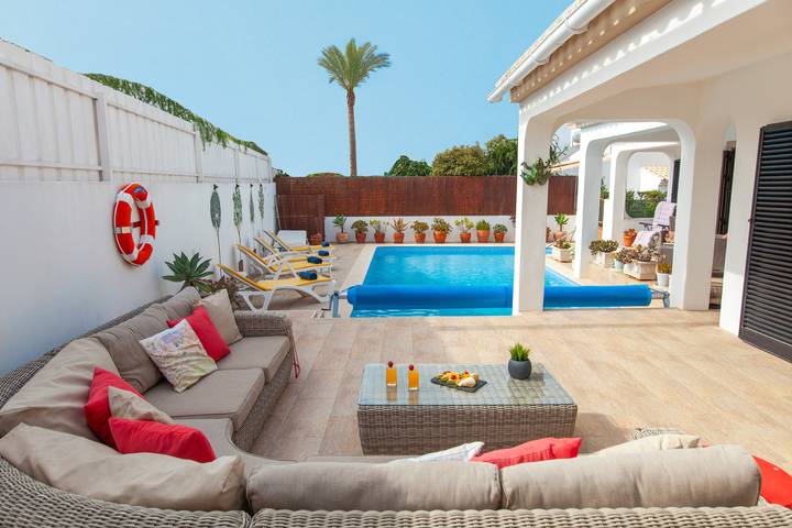 Chalet para 10 personas, con balcón y jardín en Algarve - 4