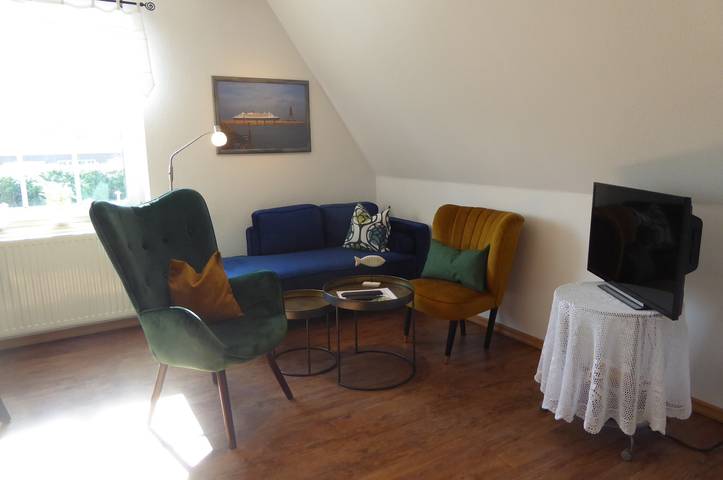 Ganze Wohnung, Apartment 'Im 1. Og' mit Gemeinschaftsterrasse, Gemeinschaftsgarten und Wlan in Döse, Cuxhaven