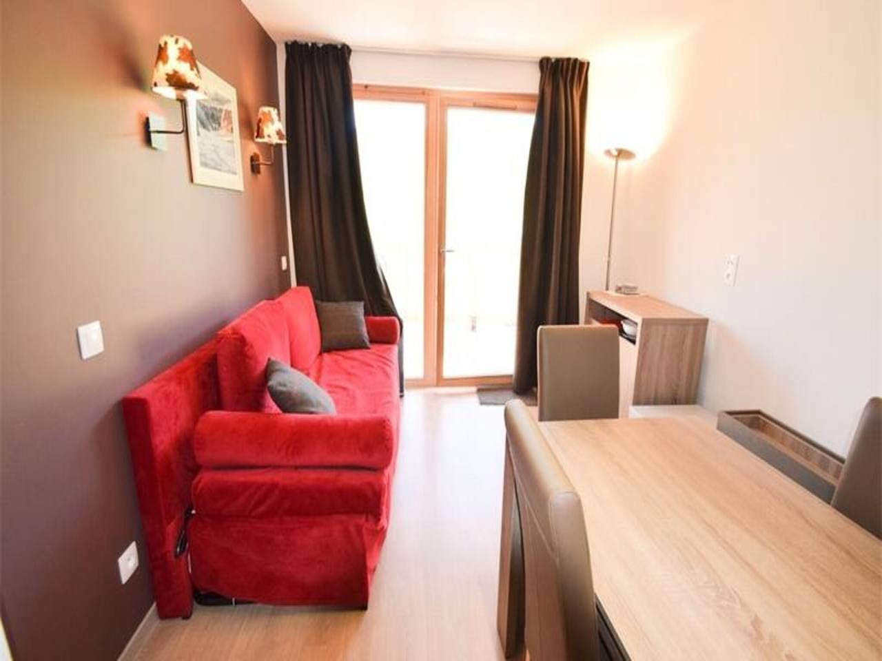 Appartement entier, 3 Piã¨ces 6 pers Le Front De Neige - Wifi Plagne Villages in Plagne Villages, La Plagne-Tarentaise
