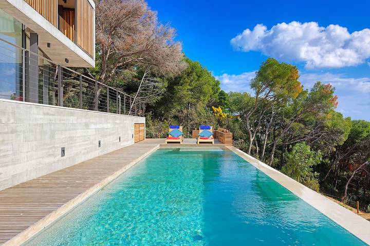 Villa pour 8 personnes, avec balcon et jardin à Tamariu - 2