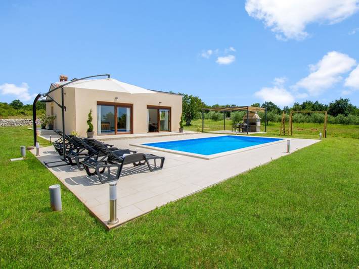 Ferienhaus für 5 Personen, mit Garten, mit Haustier